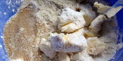 Шаг 1: абрикосового крамбла с корицей