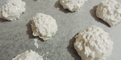 Шаг 6: арахисового и кокосового заварного безе