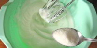 Шаг 3: безе с какао