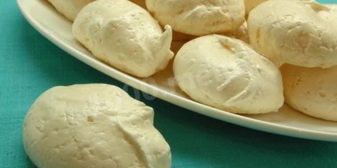 Рецепт безе с кокосовой стружкой