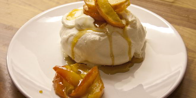 Рецепт безе с яблоками