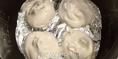 Шаг 11: безе в мультиварке