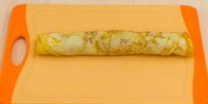 Шаг 5: блинчиков с яблоками под безе