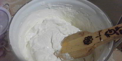 Шаг 4: торта-безе рождественского венок