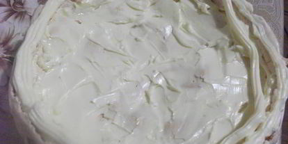 Шаг 9: торта-безе рождественского венок