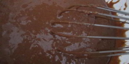 Шаг 11: бисквита шоколад на кипятке