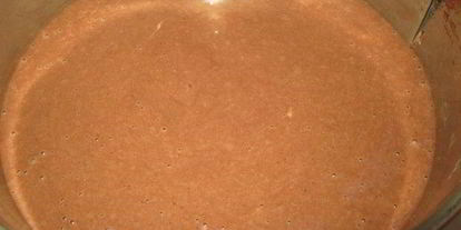 Шаг 12: бисквита шоколад на кипятке