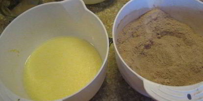 Шаг 9: бисквита шоколад на кипятке