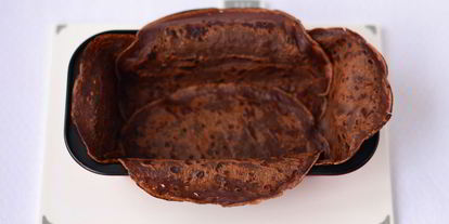 Шаг 8: десерта манная шоколадка