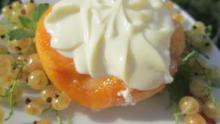 Рецепт Десерта Творожного персик