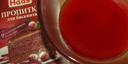 Шаг 2: десерта вишневого пустяк