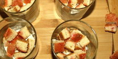 Шаг 5: десерта вишневого пустяк