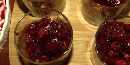 Шаг 6: десерта вишневого пустяк