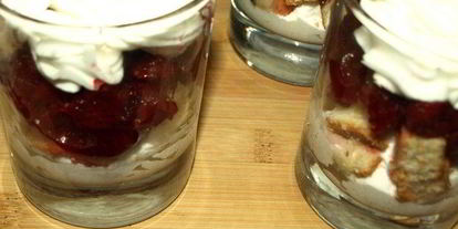 Шаг 7: десерта вишневого пустяк