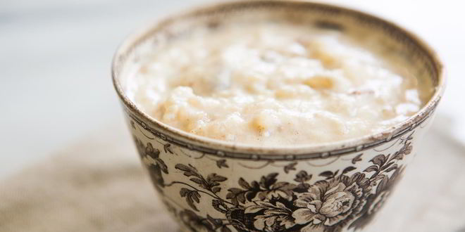 Рецепт Домашнего рисового пудинга с изюмом