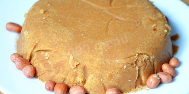 Рецепт халвы из арахиса