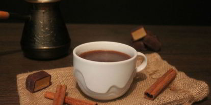 Шаг 4: кофе с халвой