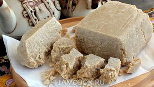 Рецепт Тахинной халвы