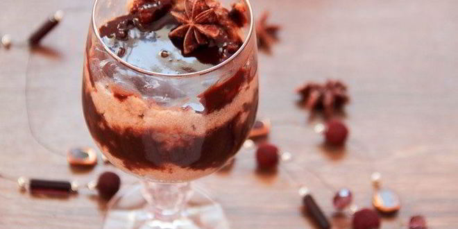 Рецепт Кофейно-шоколадного десерт на манке