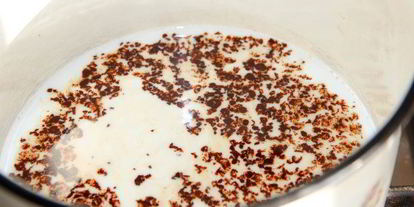 Шаг 1: кофейно-шоколадного десерт на манке