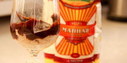 Шаг 5: кофейно-шоколадного десерт на манке