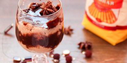 Шаг 7: кофейно-шоколадного десерт на манке