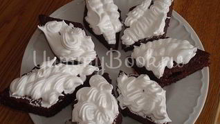 Рецепт Кокосовых ромбиков в шоколадной глазуре