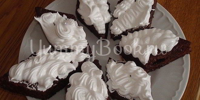 Рецепт кокосовых ромбиков в шоколадной глазуре