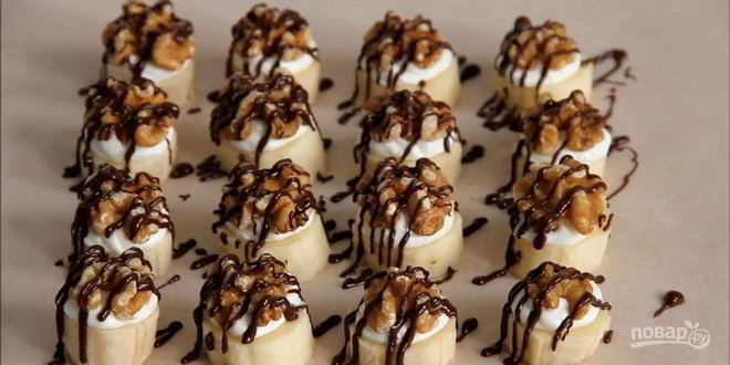 Рецепт Банановых конфет Домашних