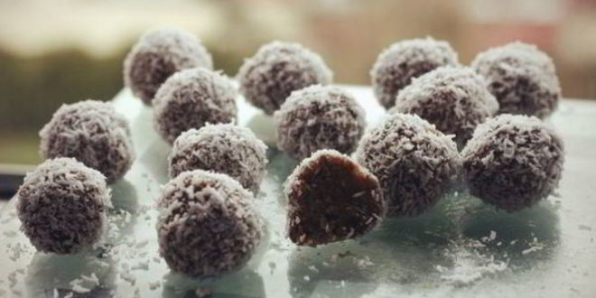 Рецепт Банановых конфет с орехами и сухофруктами