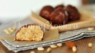 Рецепт Домашних конфет Сникерс