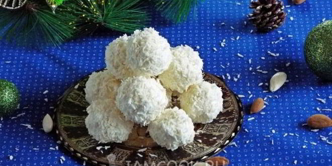 Рецепт кокосовых конфет снежки