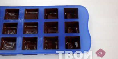 Шаг 4: кокосовых конфет в шоколаде