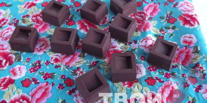 Шаг 8: кокосовых конфет в шоколаде