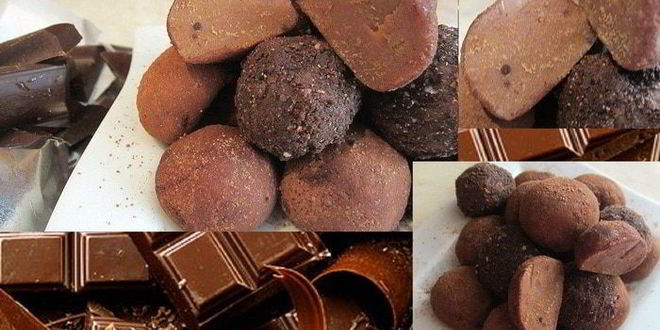 Рецепт конфеток карамельно-трюфельные