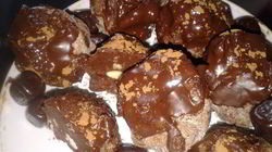 Рецепт КонфеткиВесельчаков-толстячков с шоколадом и миндалем без выпечки