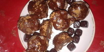 Шаг 5: конфеткивесельчаков-толстячков с шоколадом и миндалем без выпечки