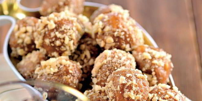 Рецепт Конфет Ежики с растопленными ирисками