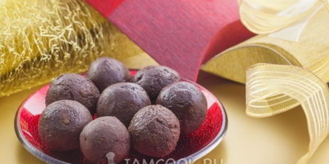 Рецепт конфет из каштанов