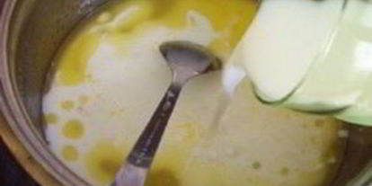 Шаг 2: конфет иза молочного смесей