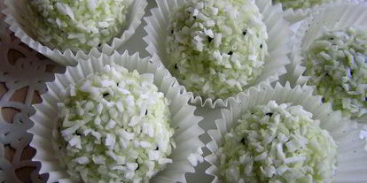 Шаг 5: конфет рафаэлло из киви