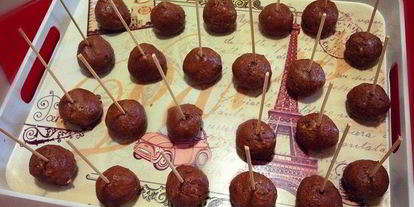 Шаг 5: конфет ручной работы тыквенное пралине