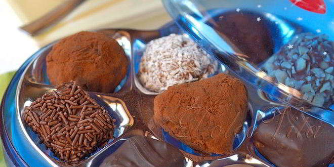 Рецепт конфет с трюфельно-фруктовой начинкой