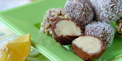 Шаг 12: конфет с трюфельно-фруктовой начинкой