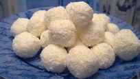 Рецепт Конфет Творожных шарики с орехами