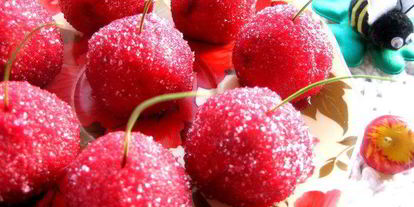 Шаг 18: конфет вишенки