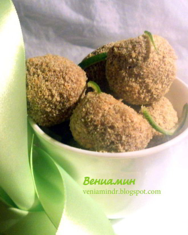 Рецепт лимонно-лаймовых конфеты