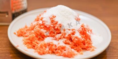 Шаг 1: морковных рафаэлло