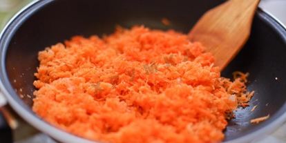 Шаг 2: морковных рафаэлло