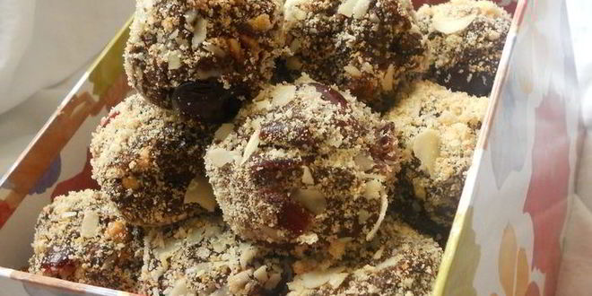 Рецепт мягких шоколадно-черешневые конфеты